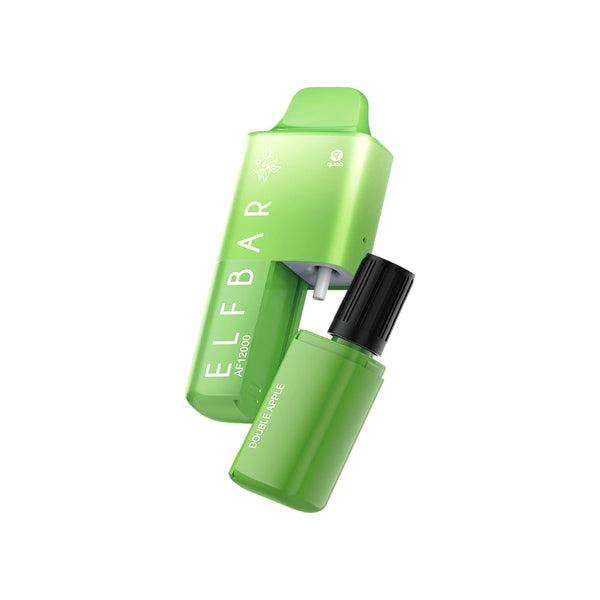 Elf Bar AF12K Disposable Vape - 5ct Double Apple – DripDirect
